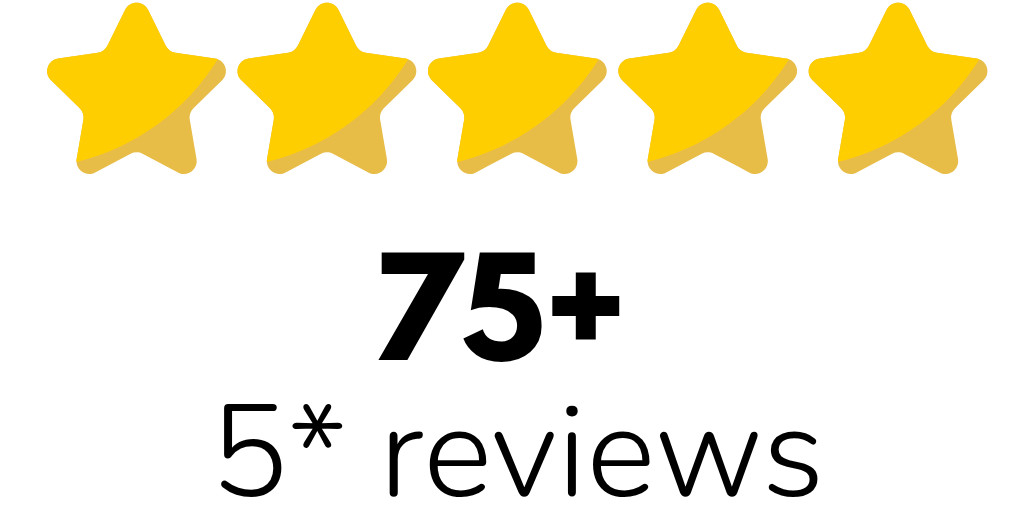 5* reviews