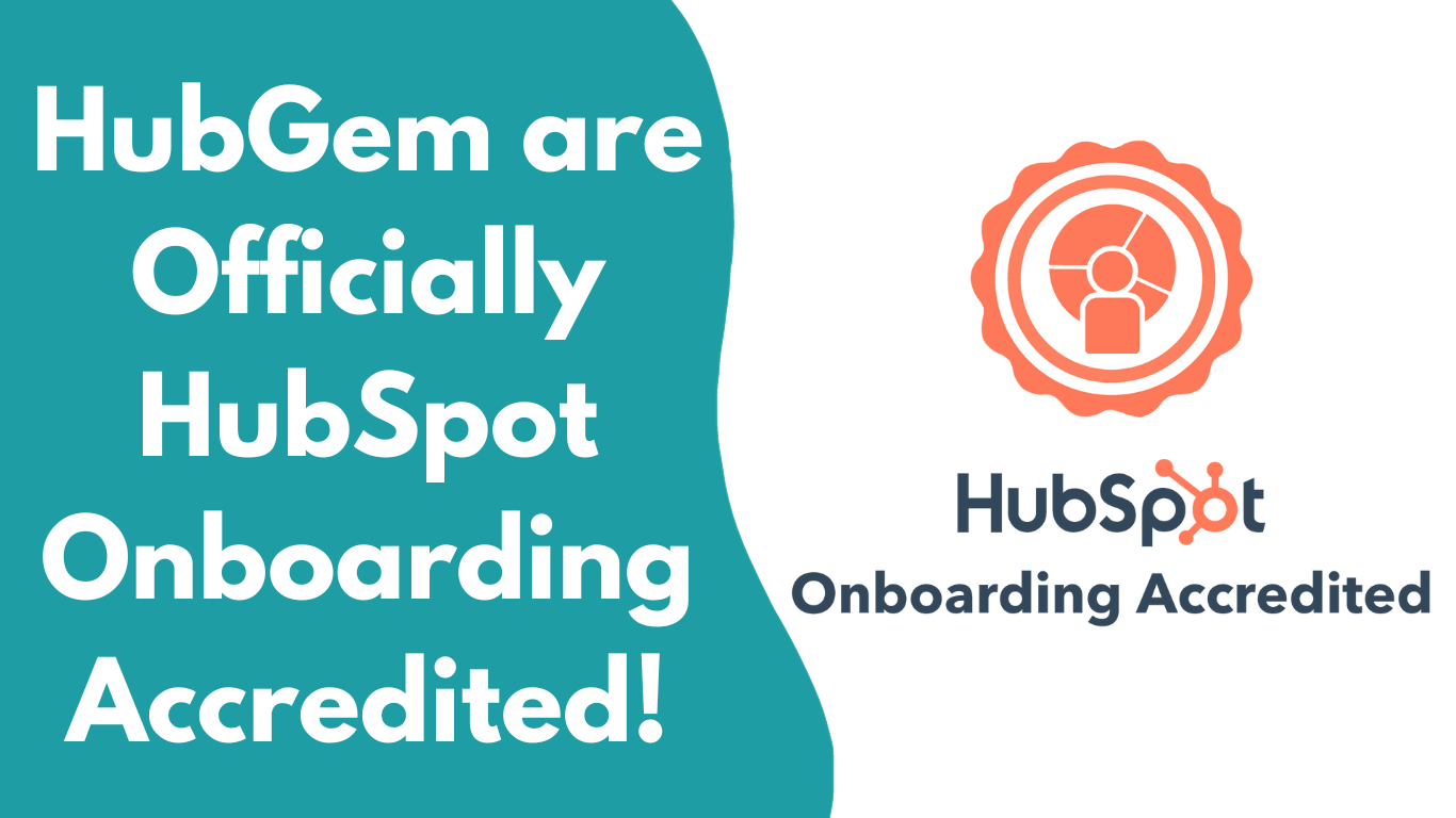 HubGem are officially HubSpot Onboarding Accredited!