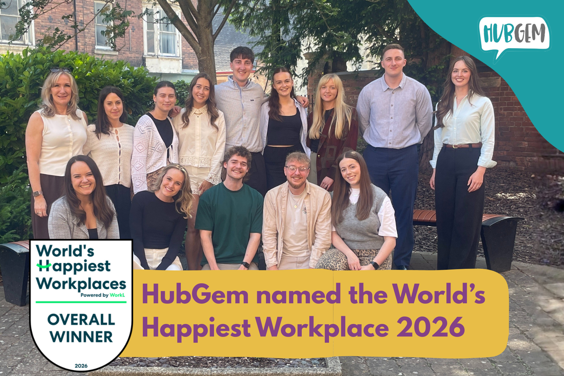 HubGem named THE World’s Happiest Workplace 2026